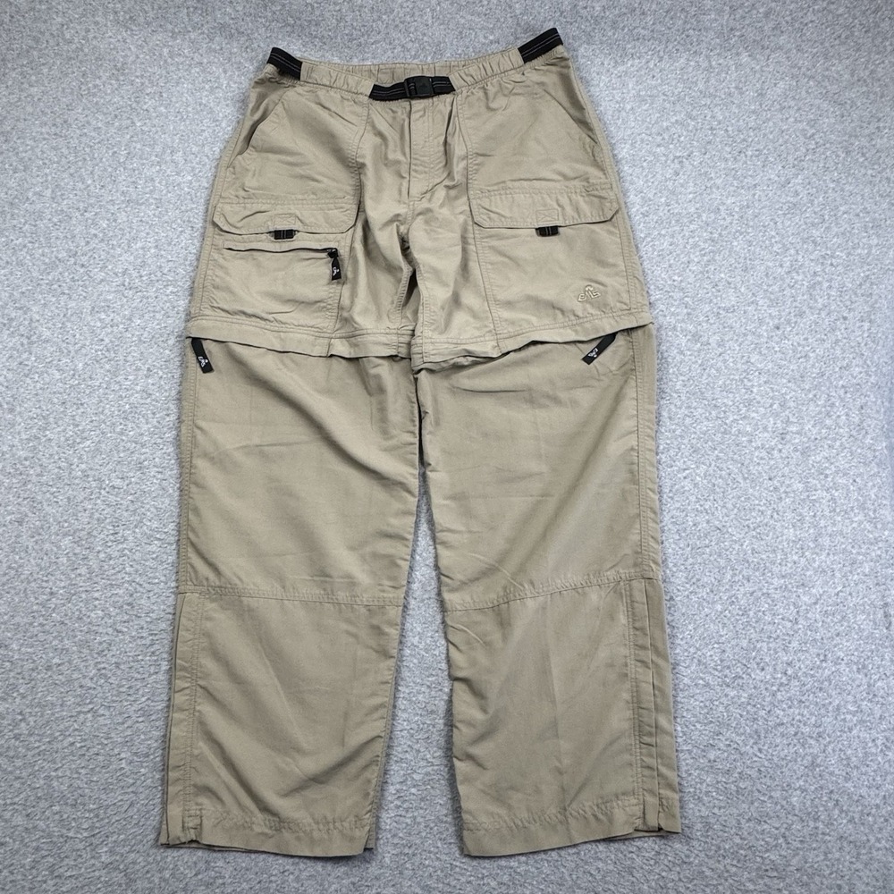 EMS Belted Convertible Cargo Pants Mens 34x31‎ Nylon Utility Hiking Outdoor